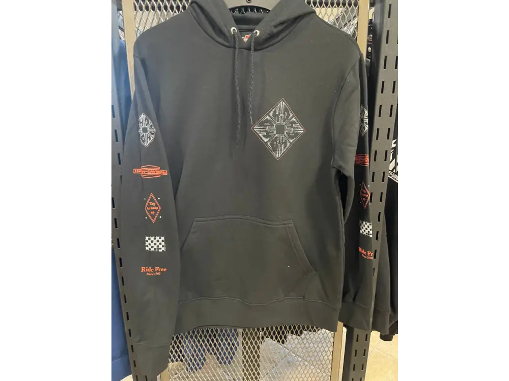 Men’s Black H-D Keep Up Pullover Hoodie 3002227 - Men’s