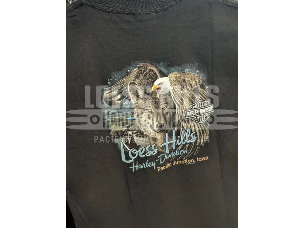 Men’s Black H-D Twin Fire Power T-shirt 3002450 - Men’s
