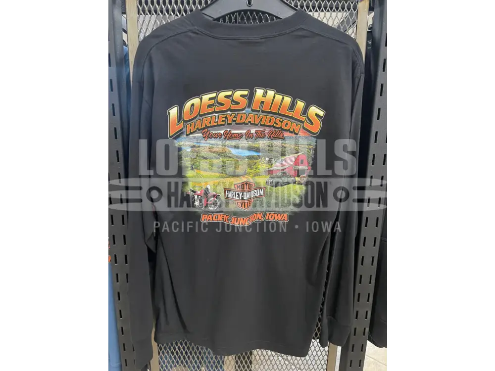 Men’s Black HD Three Wheelin’ Longsleeve 3002214 - Men’s