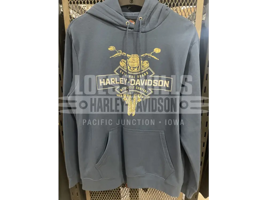 Men’s Blue Pullover Hoody 3002230 - Men’s Hoodie