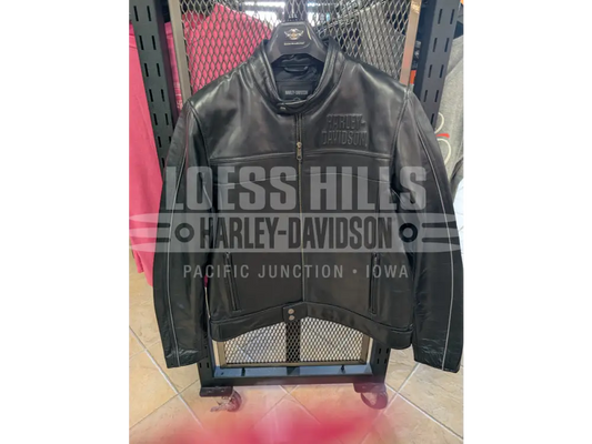 Men’s Cafe Racer Leather Jacket 97015-23vm - Men’s Jacket