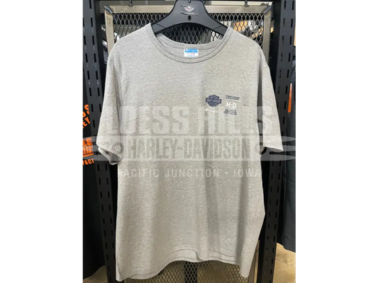 Men’s Champion X Harley-Davidson Gray/Navy T-shirt