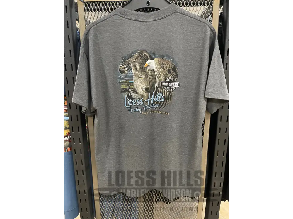 Men’s Grey H-D WW2 Motorcycle T-shirt 3002466 - Men’s