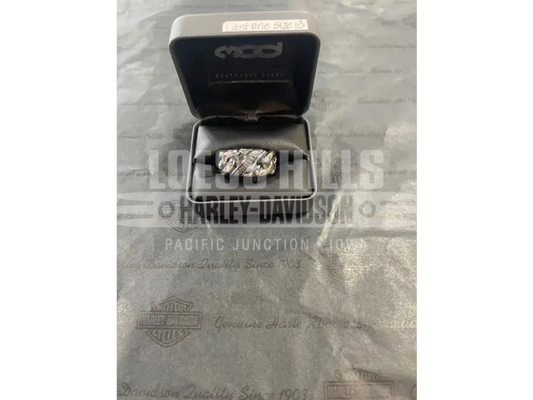Men’s H-D Banner Curb Link Ring HSR0084-13 - 13 - Jewelry