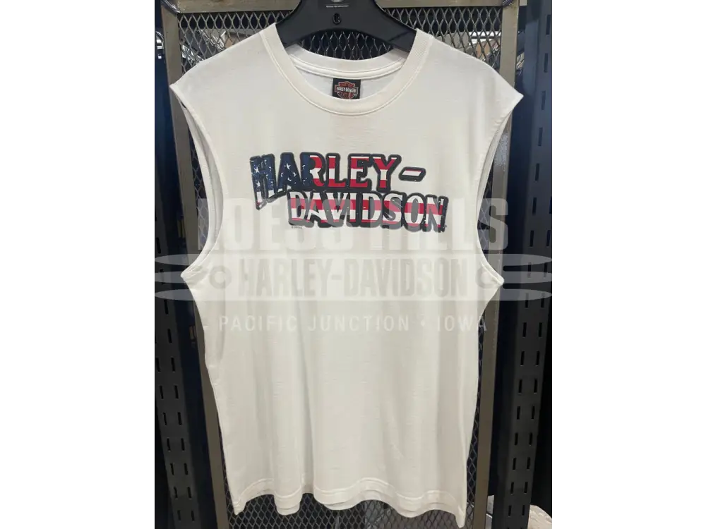 Men’s H-D Flag Drop H Logo Sleeveless Tee 3002496 - Men’s