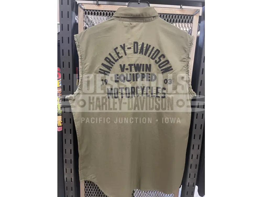 Men’s H D Green Blowout 96497 25VM Men’s Muscle T shirt