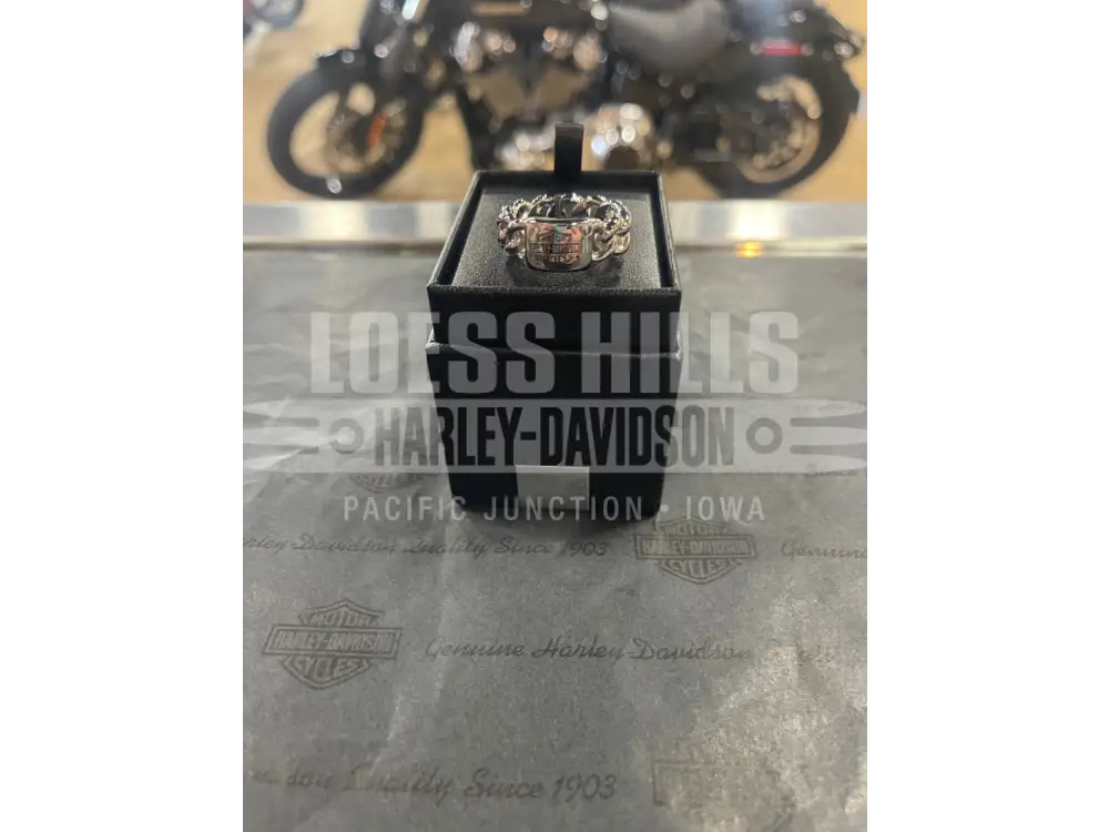 Men’s H-D Logo Curb Link Ring 34R00046/34R00059 - Jewelry