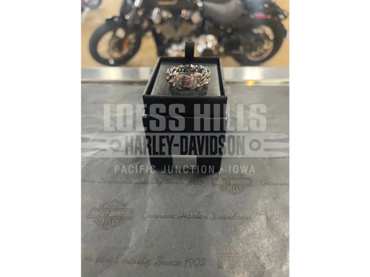 Men’s H-D Logo Curb Link Ring 34R00046/34R00059 - Jewelry