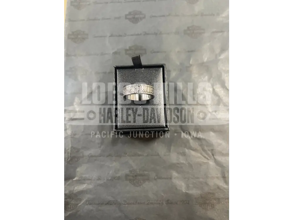 Men’s H-D Raised Logo Ring 34R00065/34R00078 - Jewelry