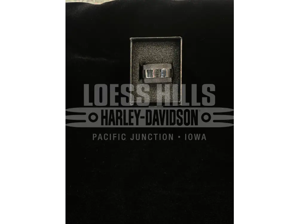 Men’s Harley-Davidson B & S Logo Mesh Chain Ring 34R0031