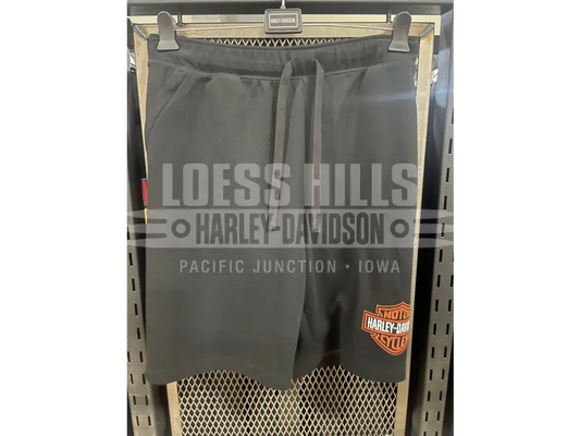Men’s Harley-Davidson Black Shorts 96027-24VM/022L - 2XL