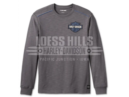 Men’s Harley-Davidson Club Crew Long Sleeve Tee