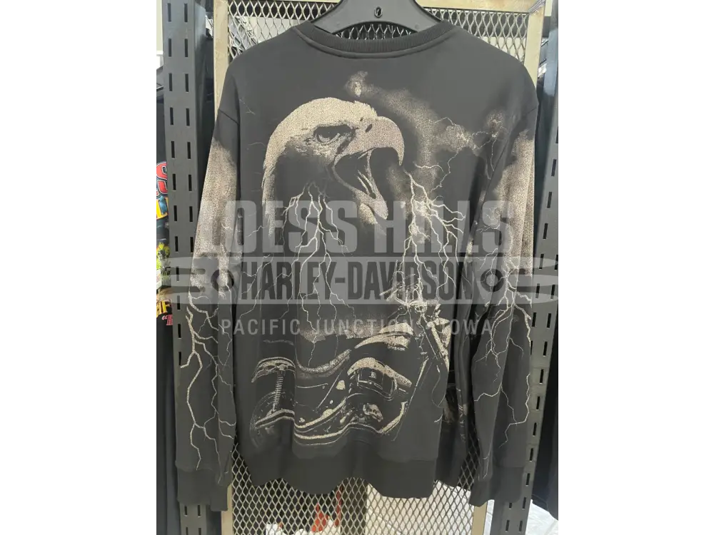 Men’s Harley Davidson Eagle Rider Crewneck 96011 25VM Men’s