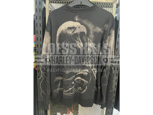 Men’s Harley Davidson Eagle Rider Crewneck 96011 25VM Men’s