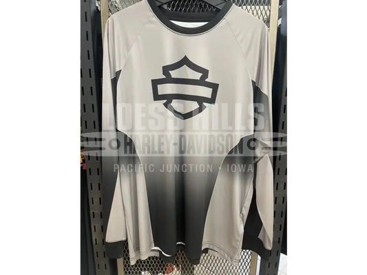 Men’s Harley Davidson Moto Jersey Grey 96624 25VM/002L XL