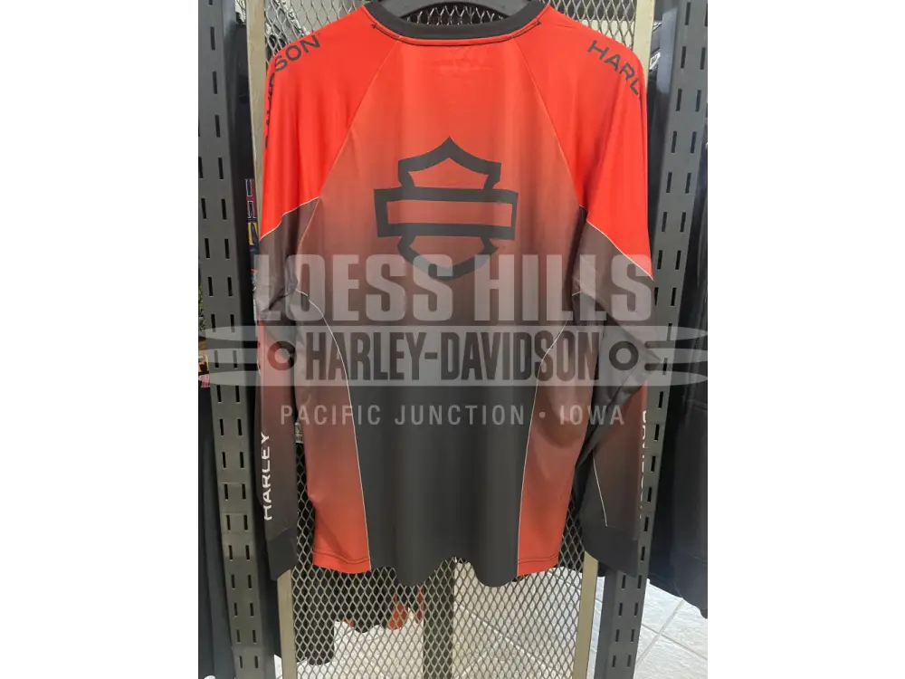 Men’s Harley Davidson Moto Jersey Orange 96623 25VM/000L L
