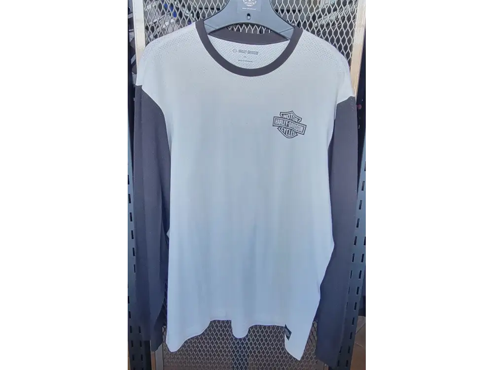 Men’s Harley - Davidson Racing Tee - Colorblocked Cloud