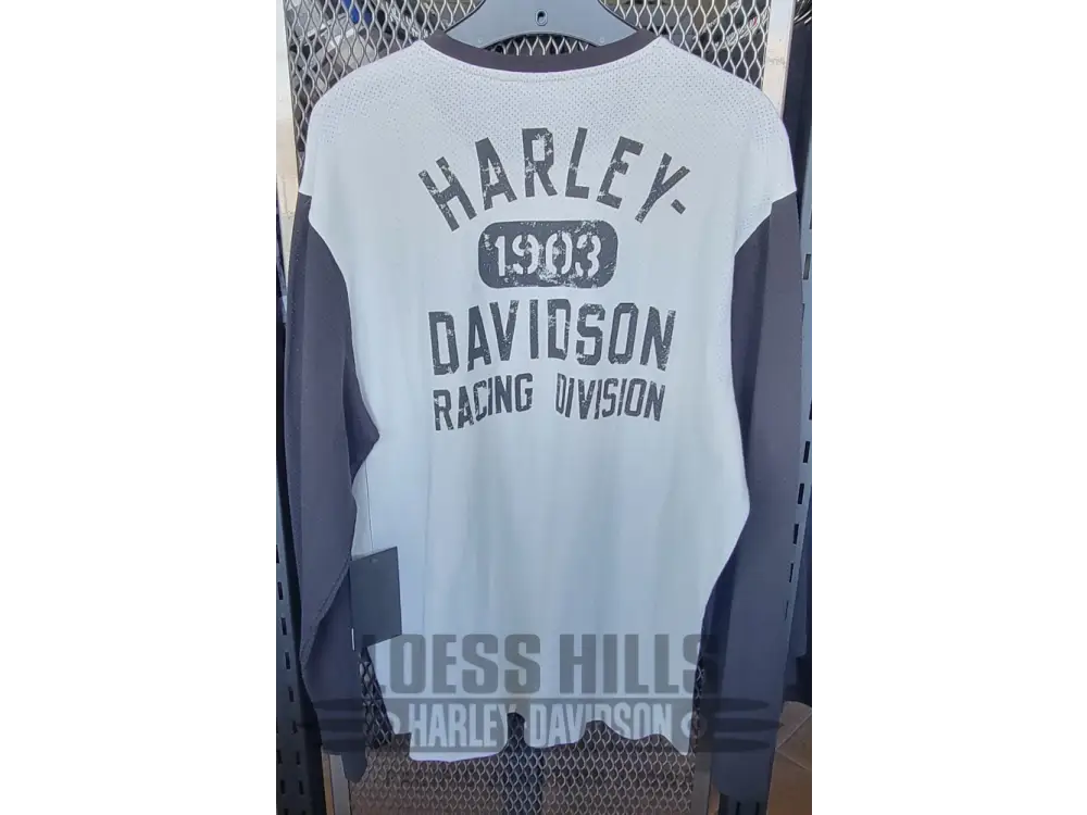 Men’s Harley - Davidson Racing Tee - Colorblocked Cloud