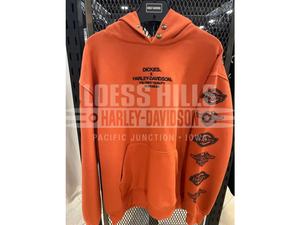 Men’s Harley-Davidson X Dickies Orange Sweatshirt