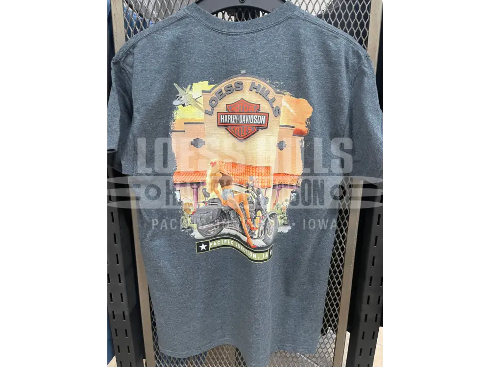 Men’s Heather Grey H-D Covert T-shirt 40294793 - Men’s