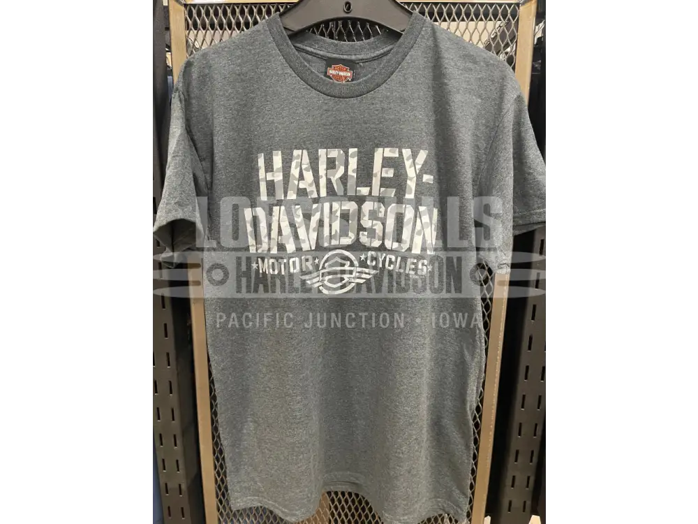 Men’s Heather Grey H-D Covert T-shirt 40294793 - Men’s