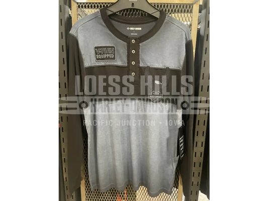 Men’s Iron Bond II Henley 96368 25VM Men’s Henley