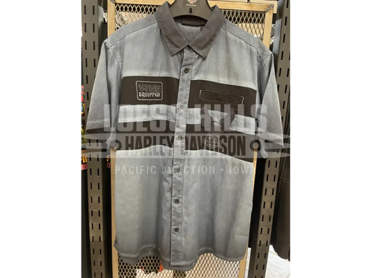 Men’s Iron Bond II S/S Button Up 96401 25VM/002L XL Men’s