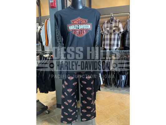 Men’s Long Sleeve Harley-Davidson Pajama Set 96115-25VM