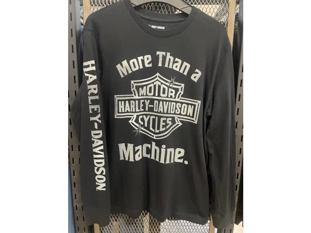 Men’s More Than A Machine Black Long Sleeve 96726-25VM