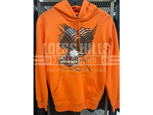 Men’s Orange P/O Hoodie 3002395 Men’s Hoodie