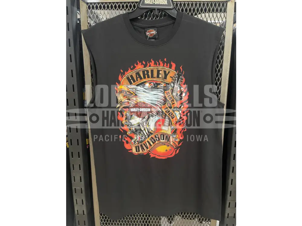 Men’s Rockin Panhead Sleeveless Tee 3002211 - Men’s Muscle