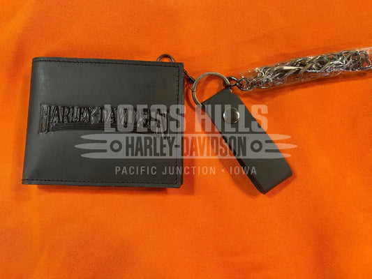 Men’s Shot Caller Bifold Wallet HDMWA11235-BLK - Wallets