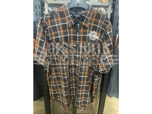 Men’s Spirit of Freedom Short Sleeve Button Up 96556-24VM