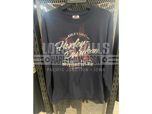 Men’s Textural ADT Long Sleeve T-shirt 3001781 - Men’s Long