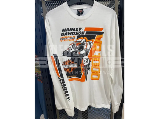 Men’s White HD VR1000 Longsleeve T-shirt 3002590 - Men’s