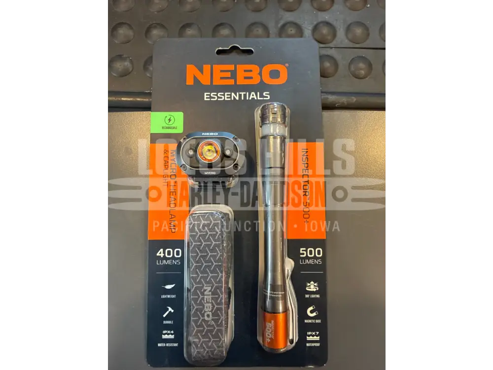 Nebo Essentials Inspector 500/Mycro Headlamp 400 Combo