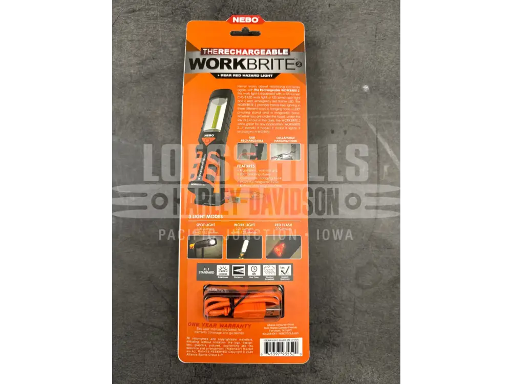 Nebo Rechargeable WorkBrite 2 - Rechargeable LED Work Light