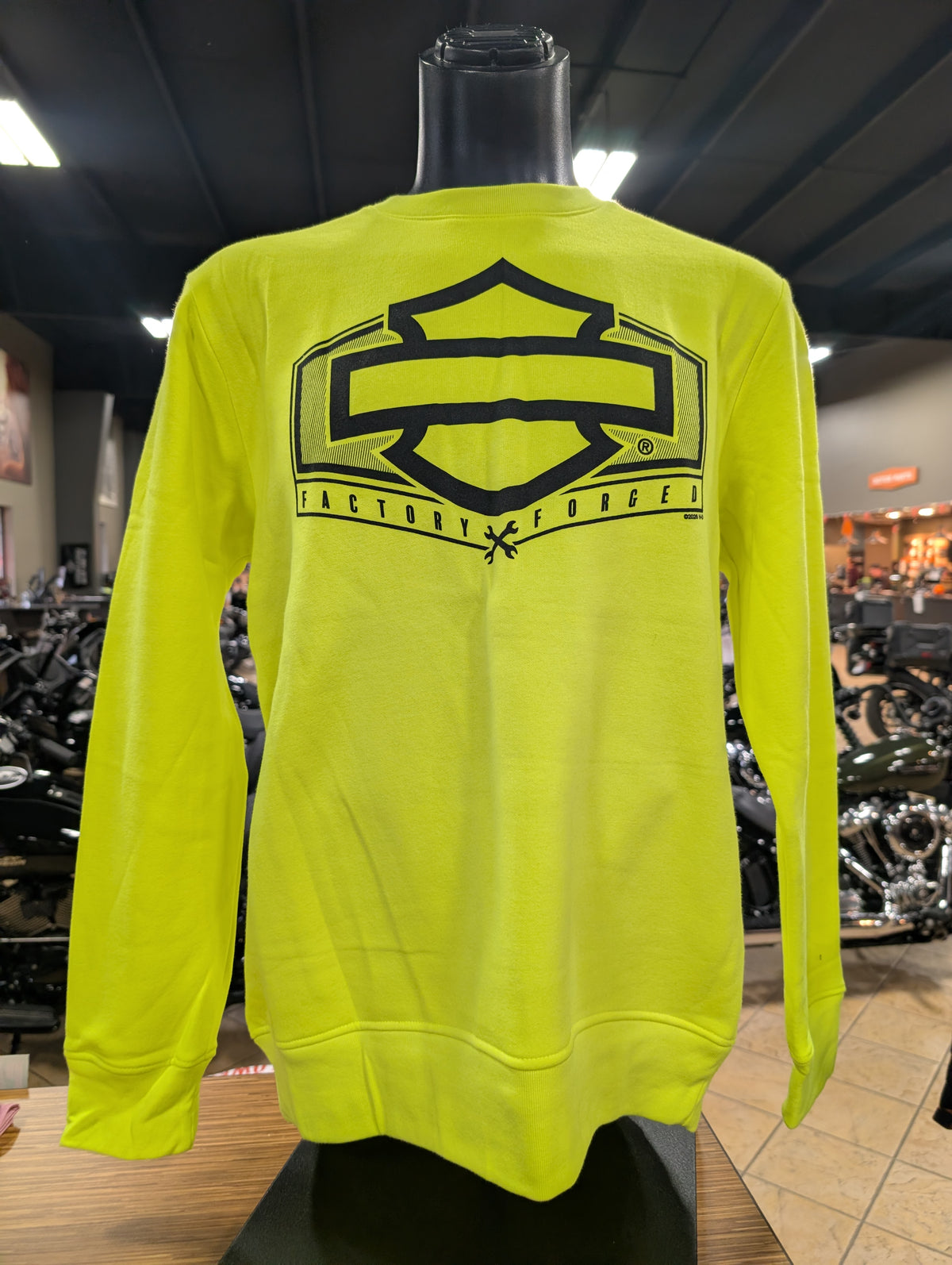 Loess Hills Harley-Davidson Men's Factory Forged Crew Neck Sweater 3003051