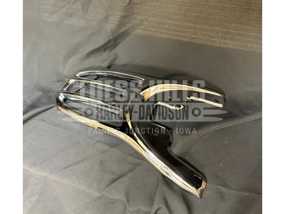 OEM Harley Davidson Chrome Cast Luggage Rack Screamin Eagle