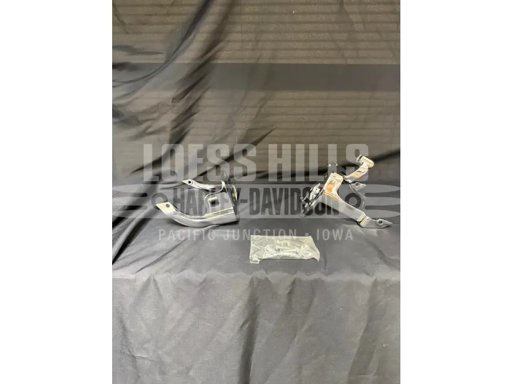 Rider Footboard Brackets - Chrome: 33698-07 - FOOTBOARD