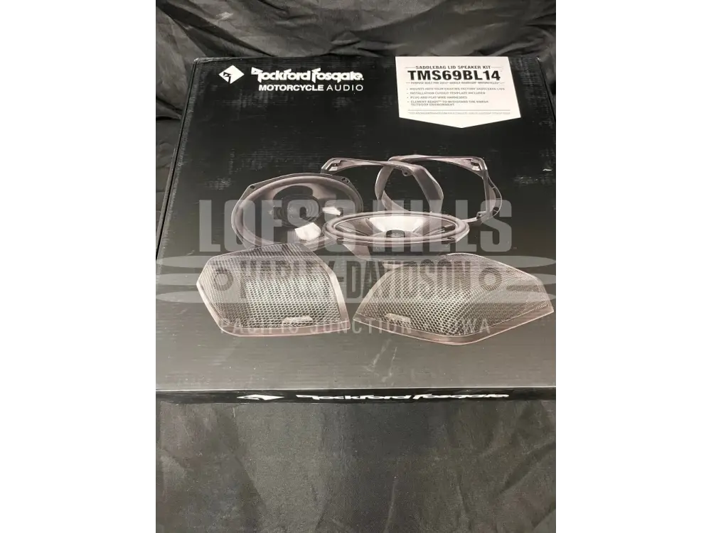 ROCKFORD FOSGATE Harley-Davidson® 4-Speaker & Amp Kit