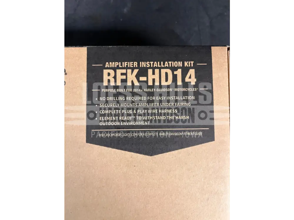 ROCKFORD FOSGATE Harley-Davidson® 4-Speaker & Amp Kit