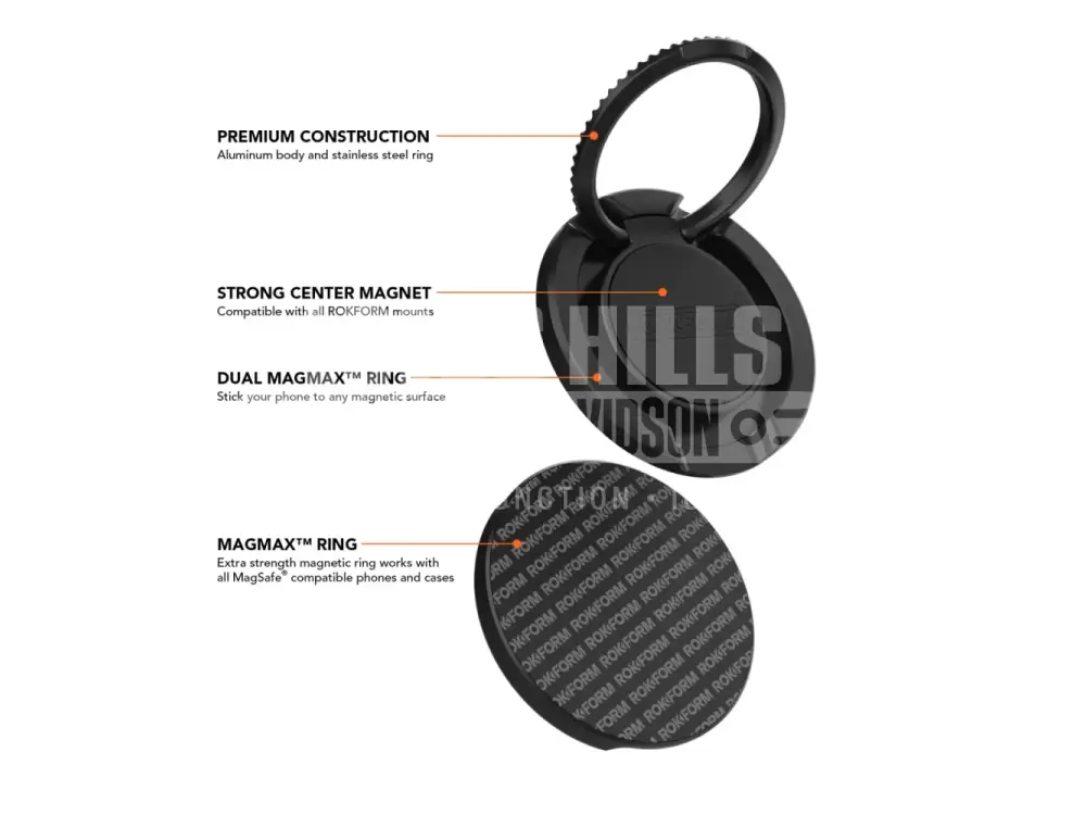 ROKFORM Magnetic Sport Ring with Stand - 337301-M - PHONE