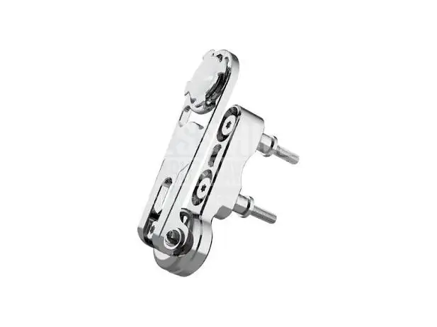ROKFORM Motorcycle Perch Mount (Polished Aluminum)