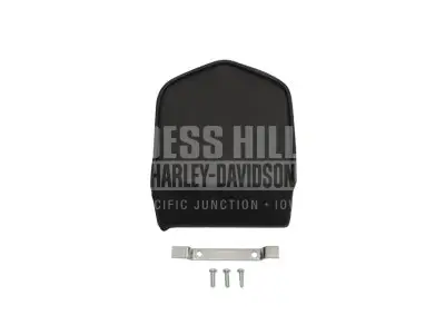 Smooth Black Pointed Sissy Bar Pad: 52495-88 - SEAT