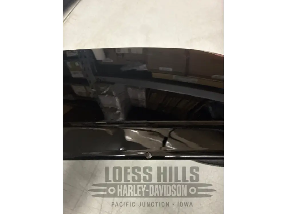 Standard Lids For Harley Davidson Saddlebags - Vivid Black