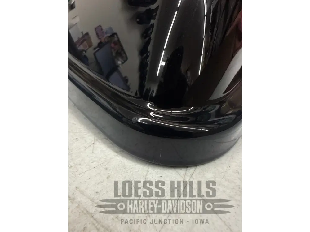 Standard Lids For Harley Davidson Saddlebags - Vivid Black