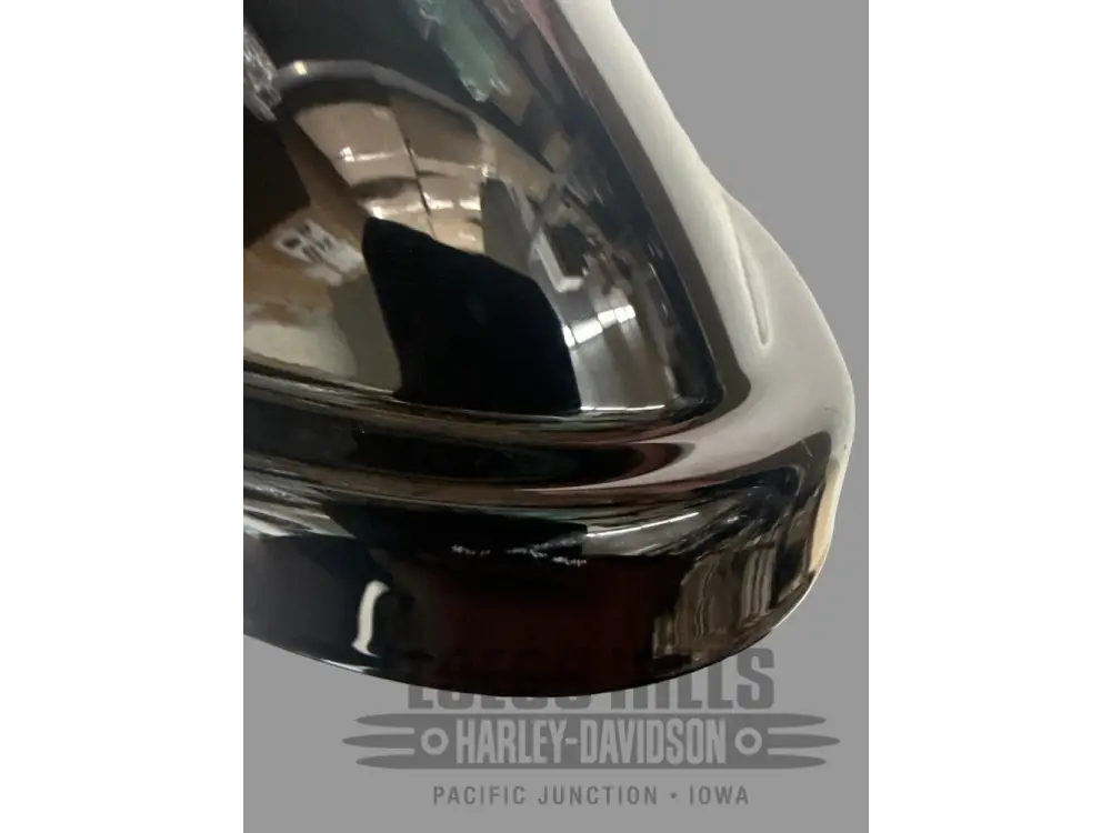 Standard Lids For Harley Davidson Saddlebags - Vivid Black