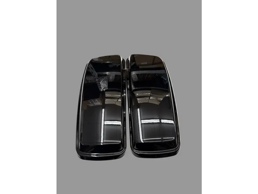 Standard Lids For Harley Davidson Saddlebags - Vivid Black