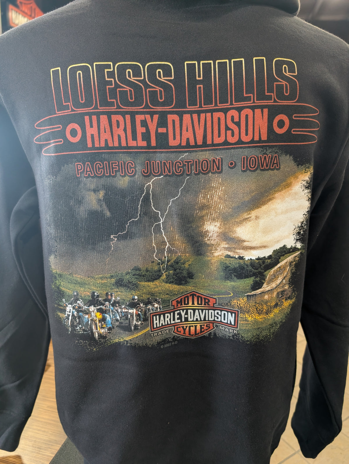 Loess Hills Harley-Davidson Men's Rust Bolt Long Sleeve Pocket Shirt 3002886
